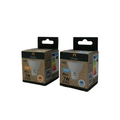 Pack x6 pcs Lamparas LED tipo dicroica GU10 7W