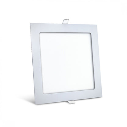 Panel LED 12W, de embutir, empotrar, cuadrado BLANCO