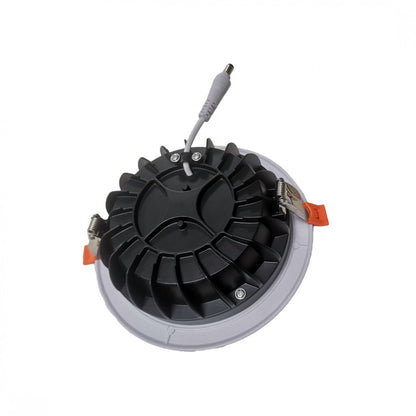 Panel LED 15W, de embutir, empotrar, redondo Dimerizable BLANCO