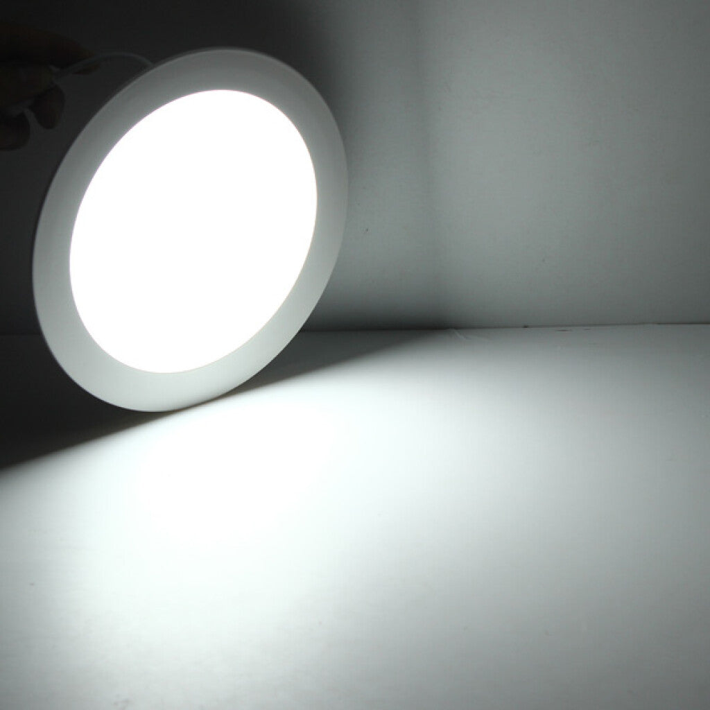 Panel LED 18W, de adosar, aplicar redondo BLANCO POTENZA