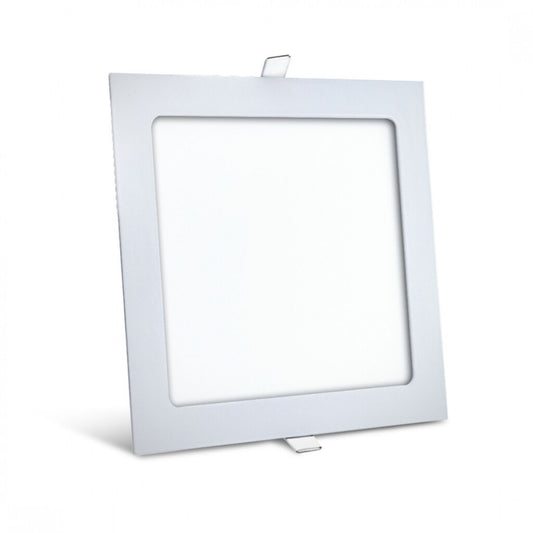 Panel LED 18W, de embutir, empotrar, cuadrado BLANCO