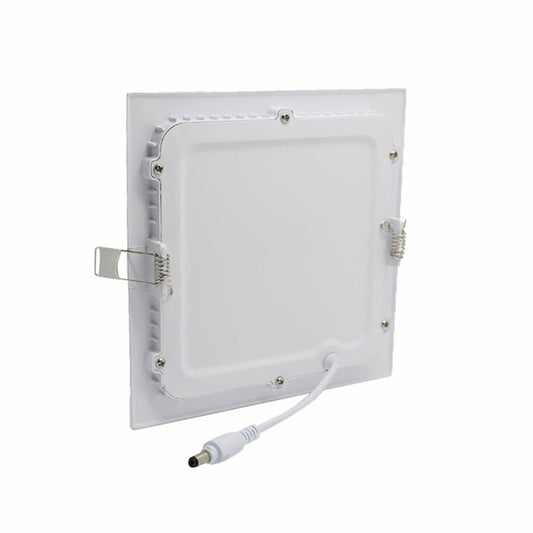 Panel LED 18W, de embutir, empotrar, cuadrado BLANCO