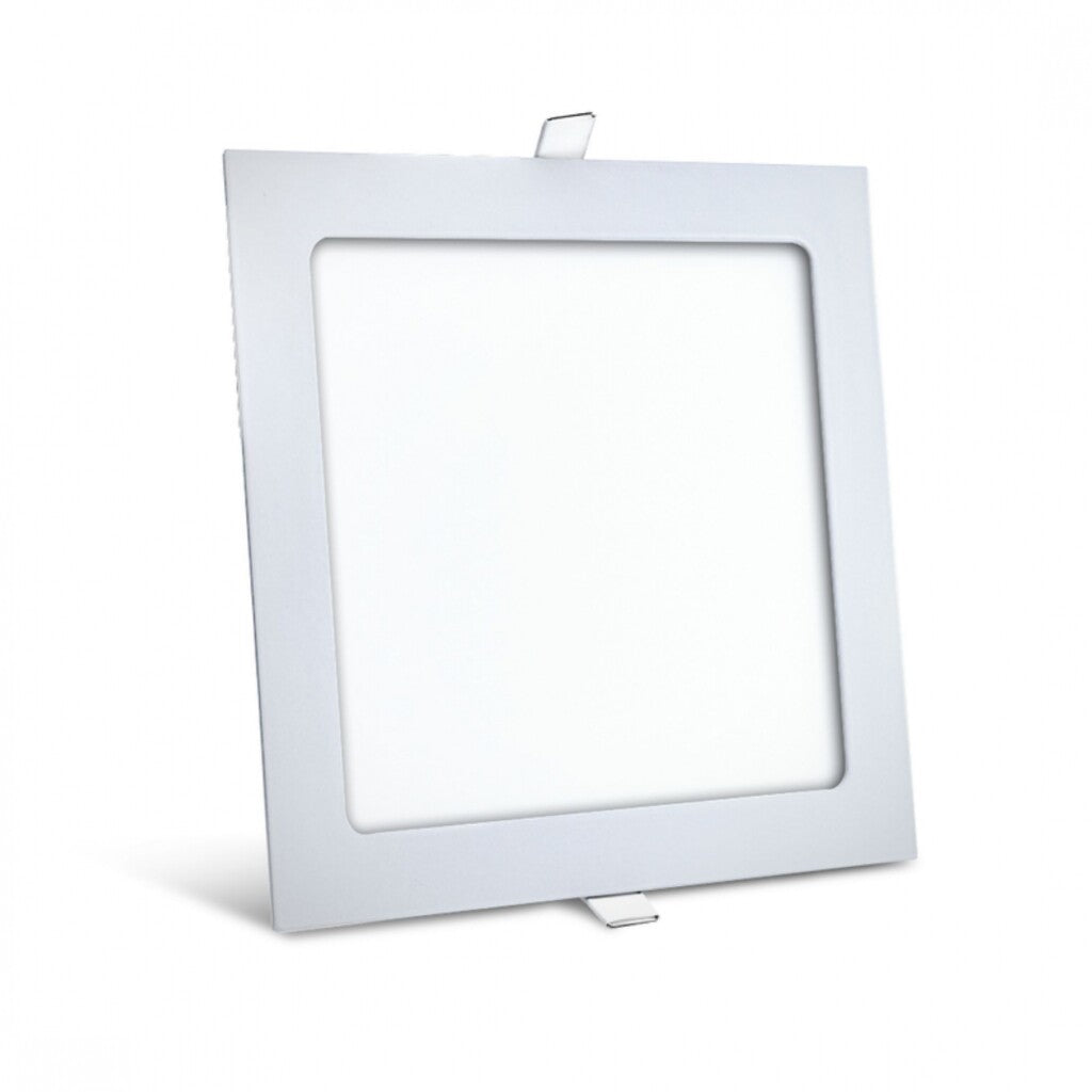 Panel LED 18W, de embutir, empotrar, cuadrado BLANCO