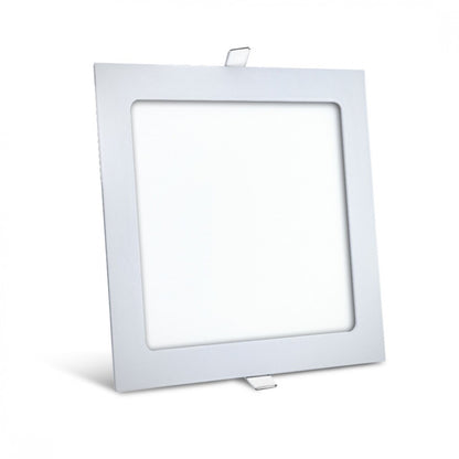 Panel LED 18W, de embutir, empotrar, cuadrado BLANCO
