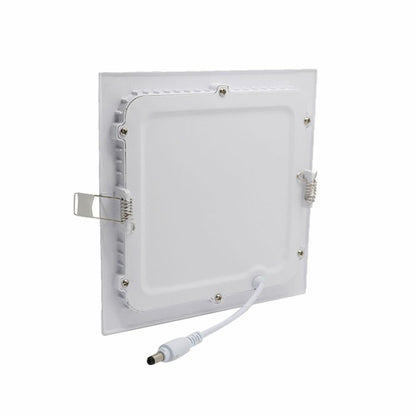 Panel LED 18W, de embutir, empotrar, cuadrado BLANCO