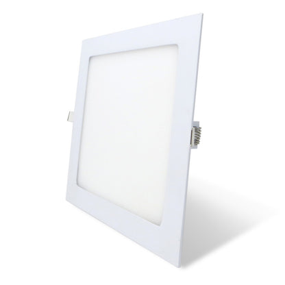 Panel LED 18W, de embutir, empotrar, cuadrado BLANCO