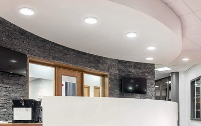 Panel LED 18W, de embutir, empotrar redondo BLANCO POTENZA