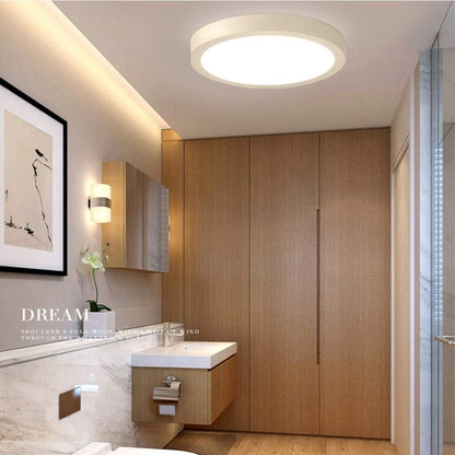Panel LED 24W,de adosar, aplicar redondo BLANCO