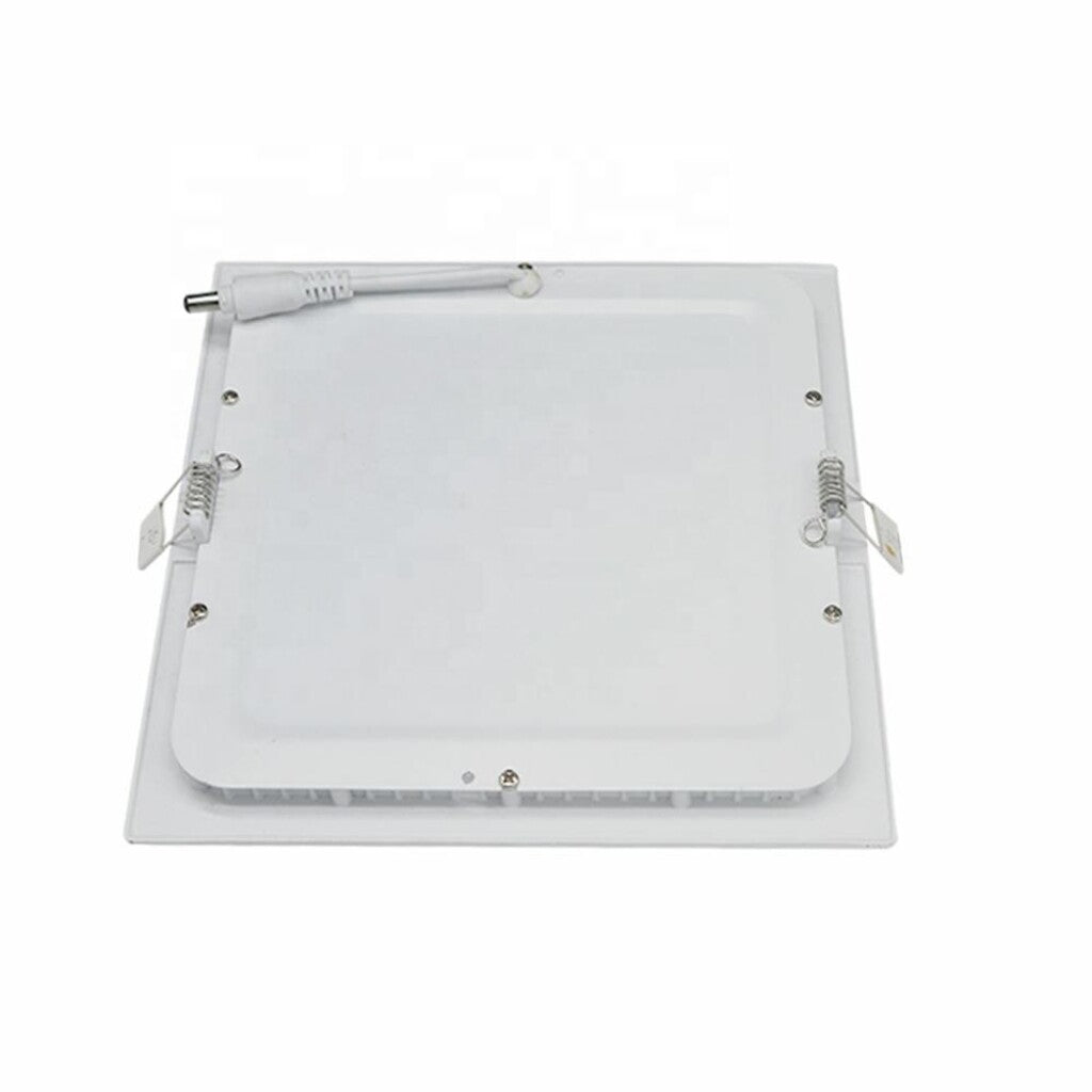 Panel LED 24W, de embutir, empotrar, cuadrado BLANCO