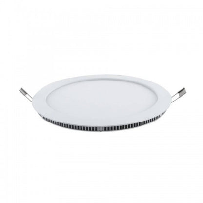 Panel LED 24W, de embutir, empotrar redondo BLANCO