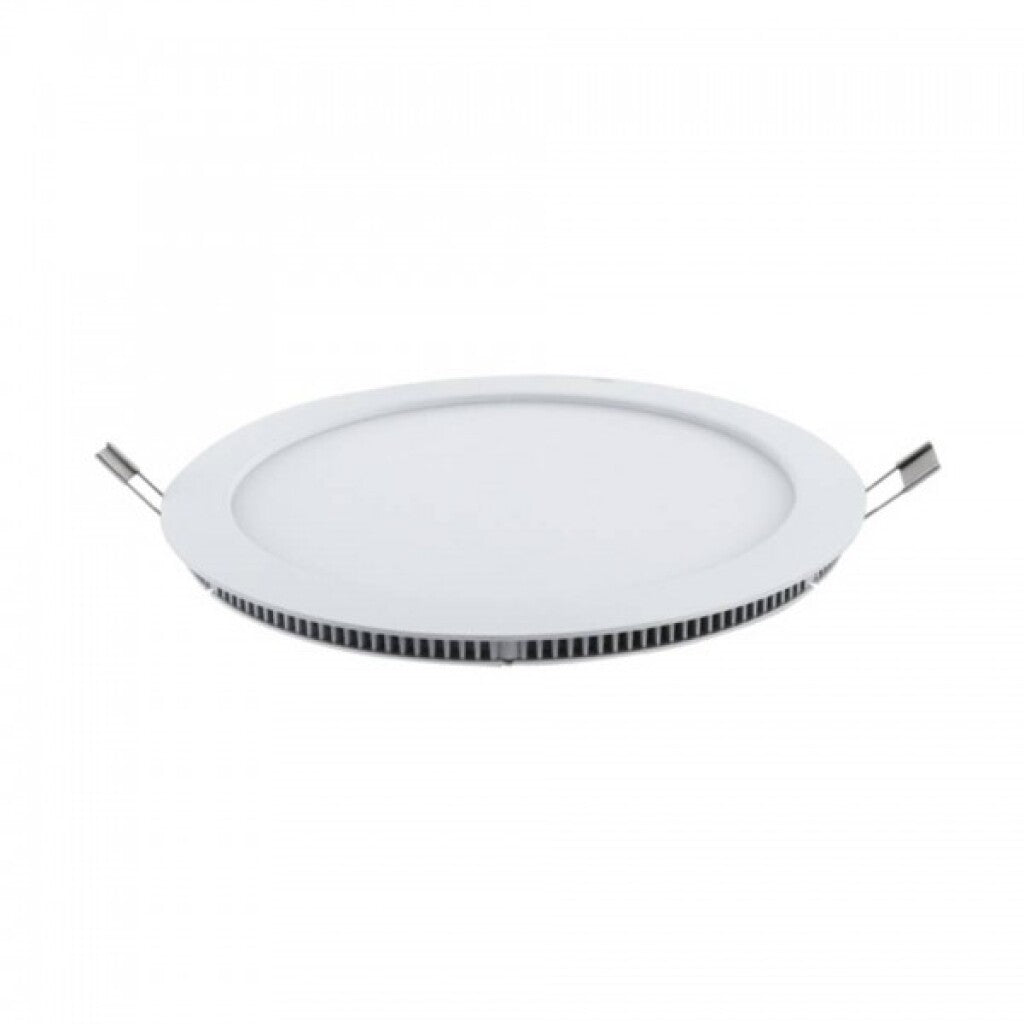 Panel LED 24W, de embutir, empotrar redondo BLANCO