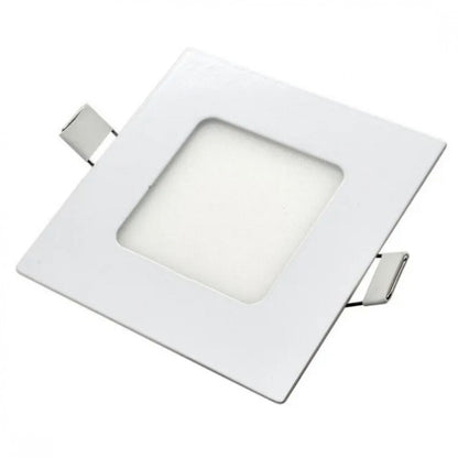 Panel LED 3W, de embutir, empotrar, cuadrado BLANCO