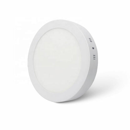 Panel LED 6W, de adosar, aplicar redondo BLANCO