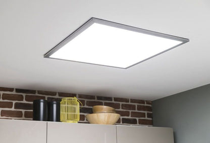 Panel Led Con Resortes De Embutir En Yeso 48w 60.3*60.3cm