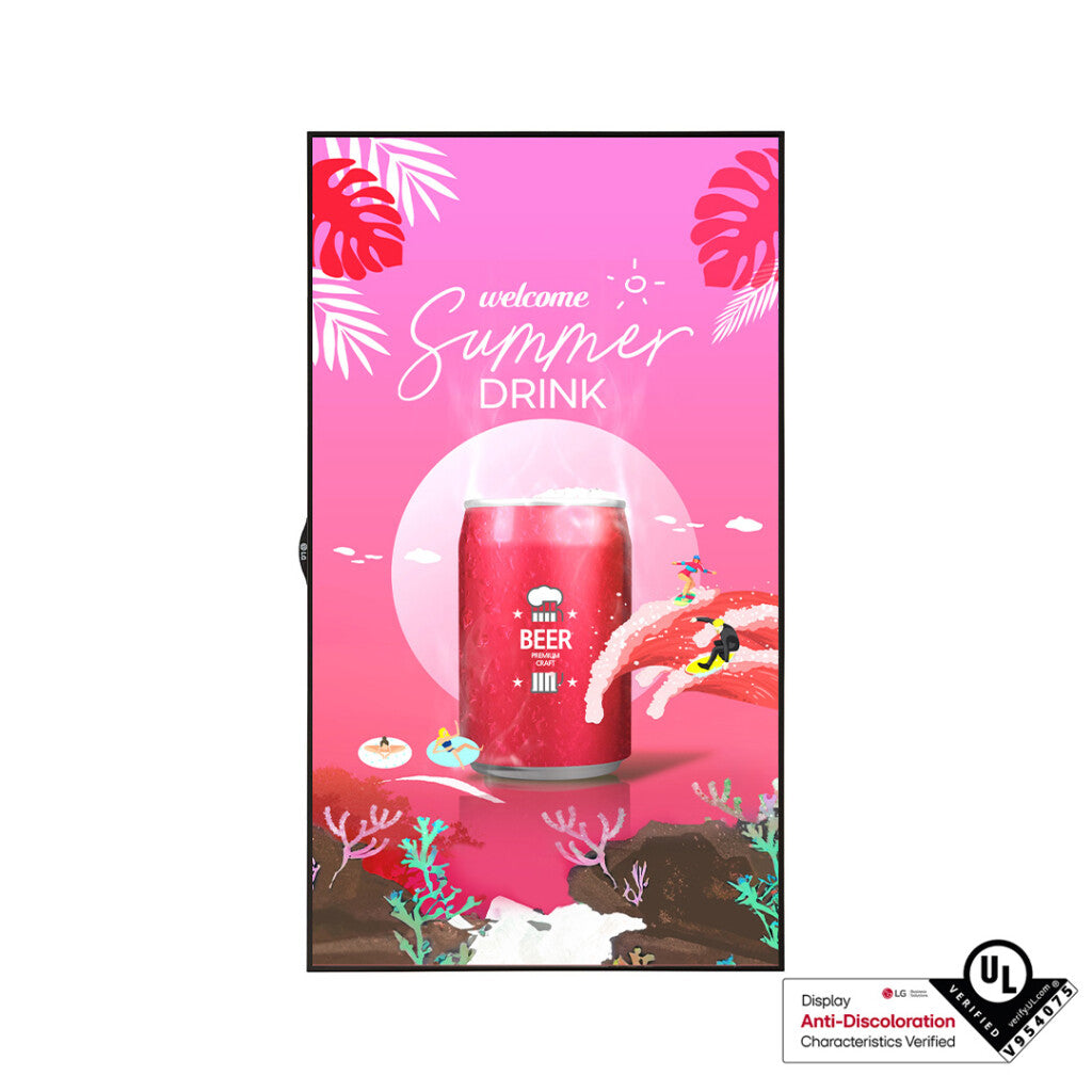 Pantalla de exhibición alto brillo LG LED 55" XS4P-B