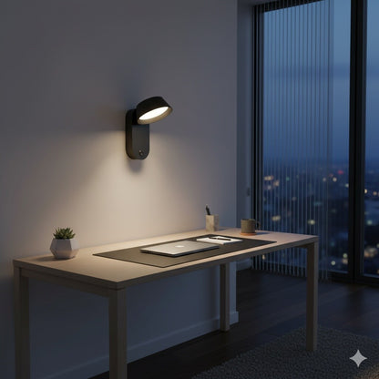 Pantalla led de pared con llave Luz cálida