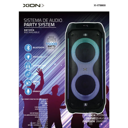 parlante xion xtreme con batería