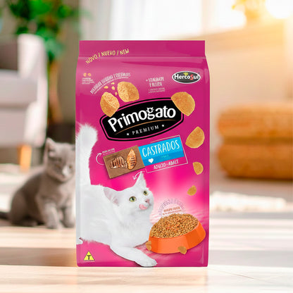 PRIMOGATO PREMIUM CASTRADOS 1 KG POLLO