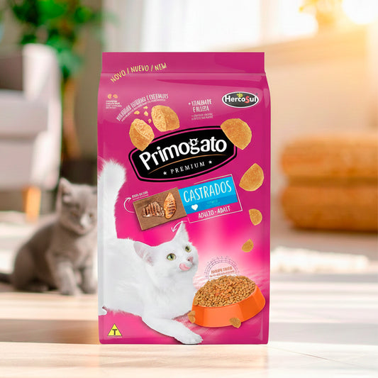 PRIMOGATO PREMIUM CASTRADOS 1/2 KG POLLO