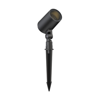 Pincho led 10W Aluminio negro IP65 24 volt 60º