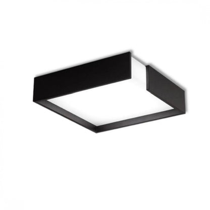 Plafón de led diseño cuadrado con corte 18W - 41cm