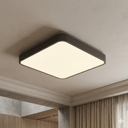 Plafón LED cuadrado a control remoto varias funciones 32w