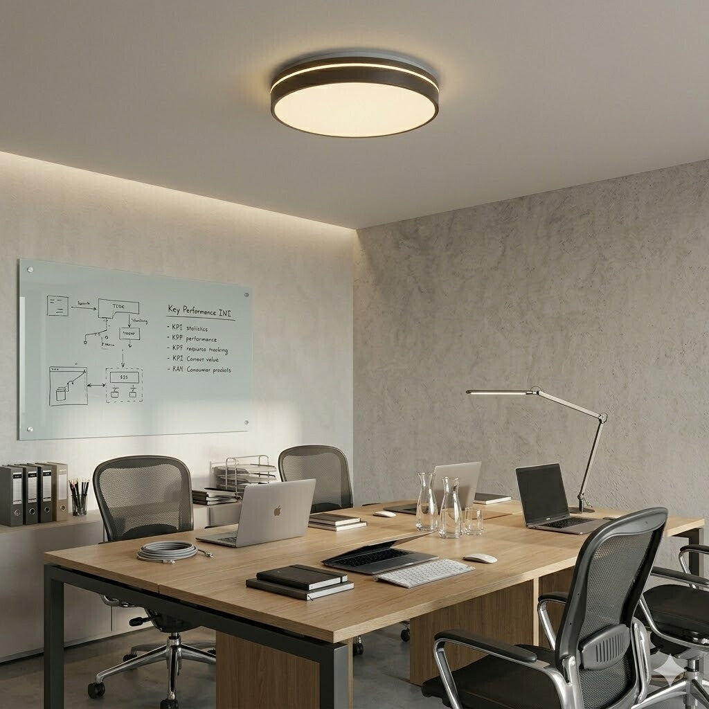 Plafón LED de diseño, Dimerizable 40W y 50CM