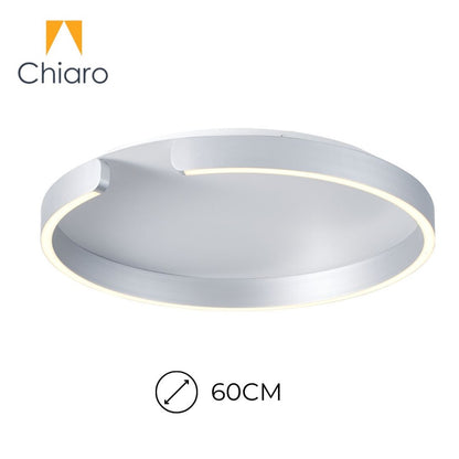 Plafón LED, Diseño anillo cortado, Dimerizable 40W 60CM