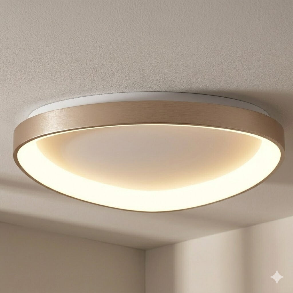 Plafón LED, Diseño triangular, Dimerizable 48W 65CM