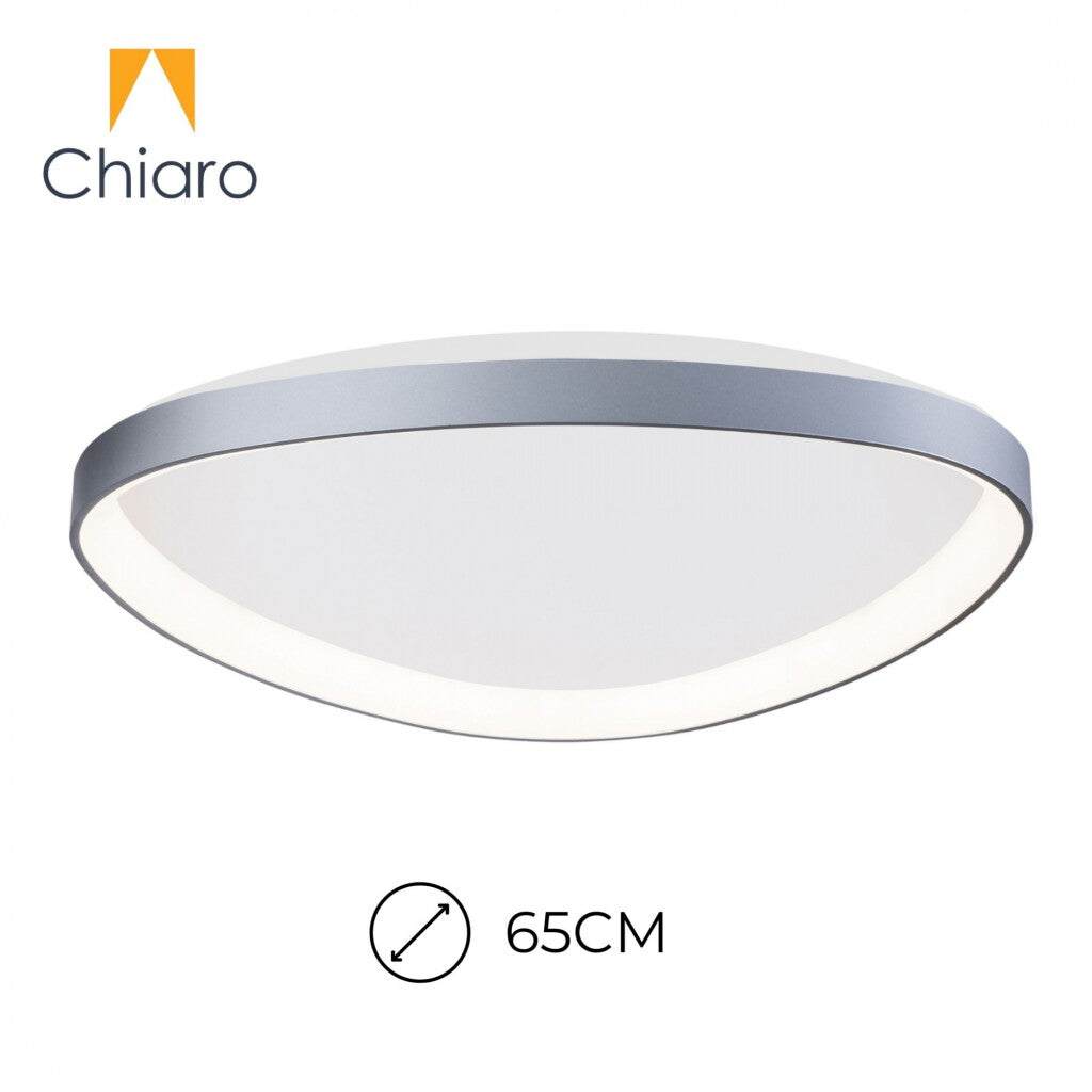 Plafón LED, Diseño triangular, Dimerizable 48W 65CM