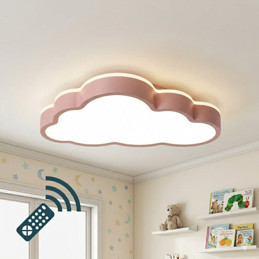 Plafón LED nube a control remoto con funciones