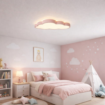 Plafón LED nube a control remoto con funciones