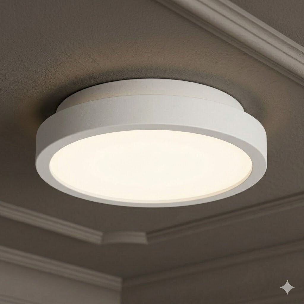 Plafón LED pequeño moderno, Dimerizable 15W 20CM