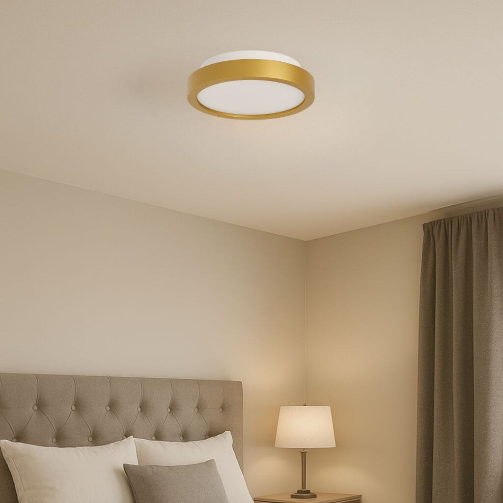 Plafón LED pequeño moderno, Dimerizable 15W 20CM