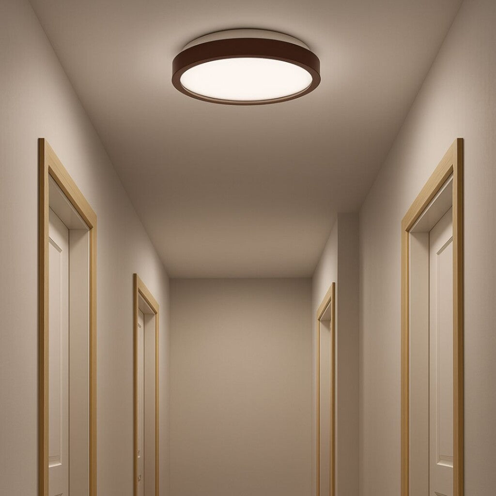 Plafón LED pequeño moderno, Dimerizable 15W 20CM