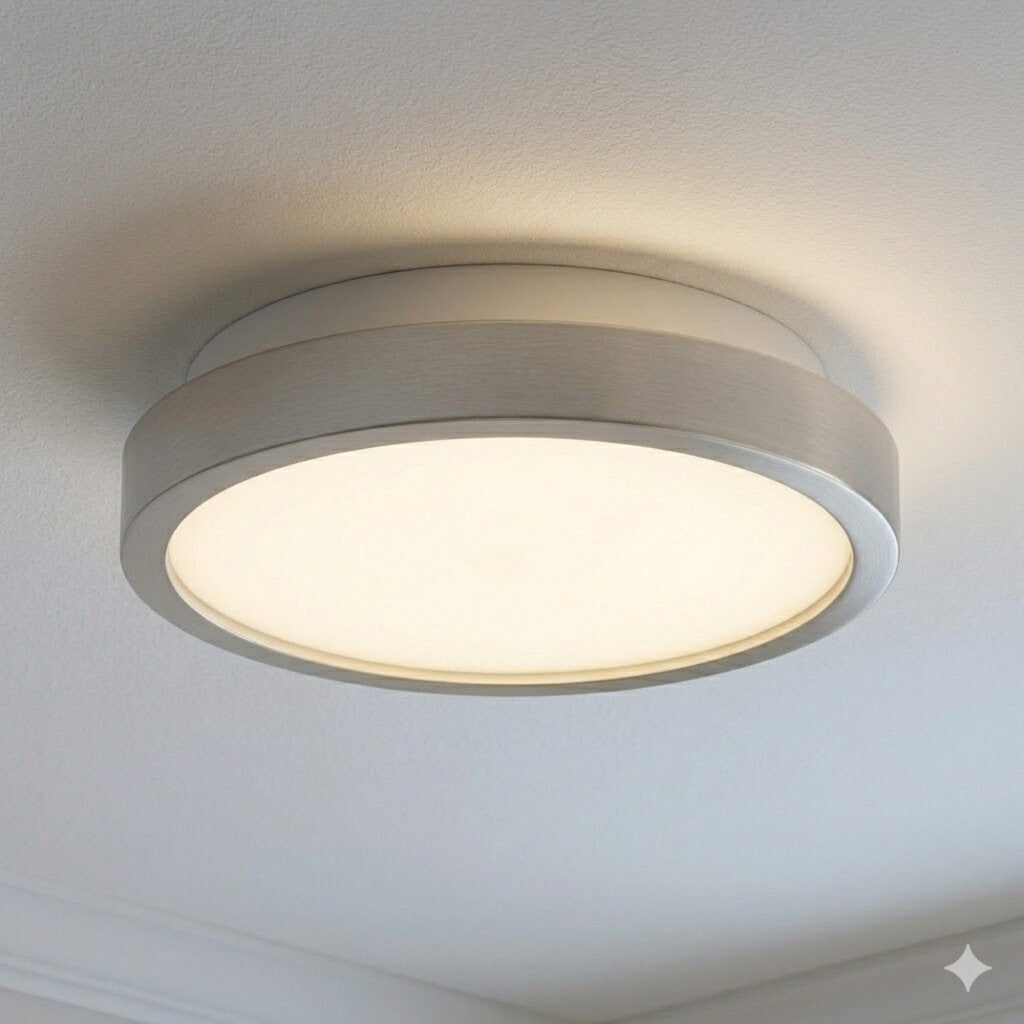 Plafón LED pequeño moderno, Dimerizable 15W 20CM