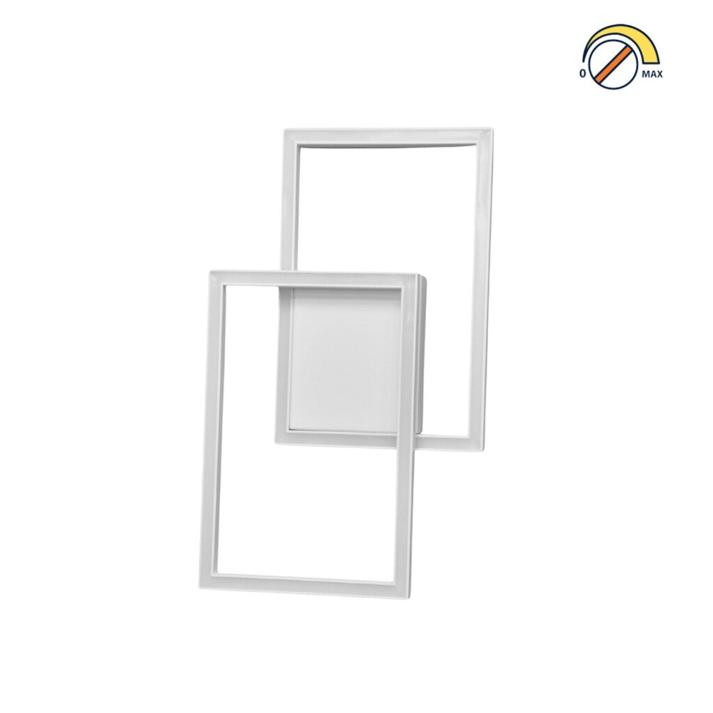 Plafon Spot Led doble marco dimerizable 30W