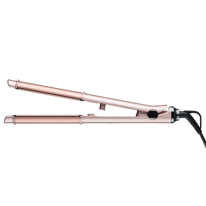 plancha de pelo profesional 2 en 1: doble uso