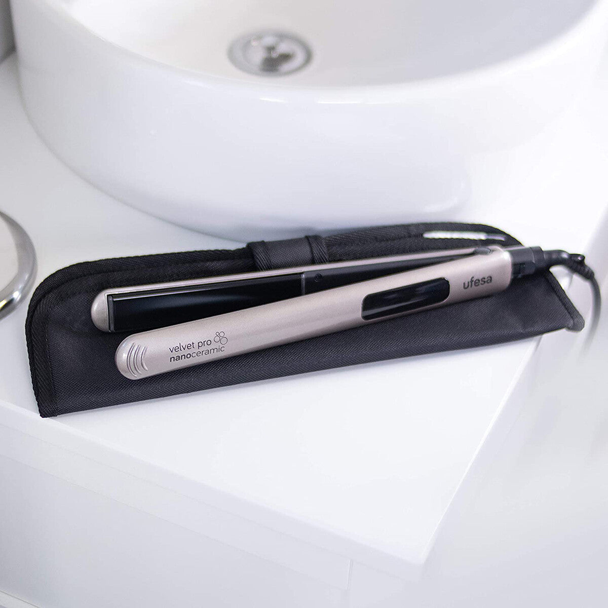 Plancha de pelo Ufesa PP5500 nanocerámica