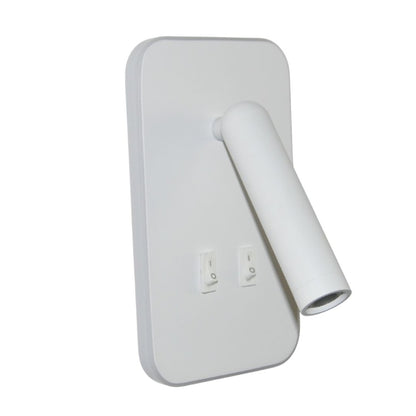 Portátil led de pared con SPOT móvil, DOBLE LUZ
