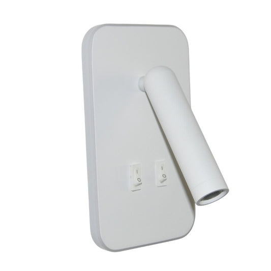 Portátil led de pared con SPOT móvil, DOBLE LUZ