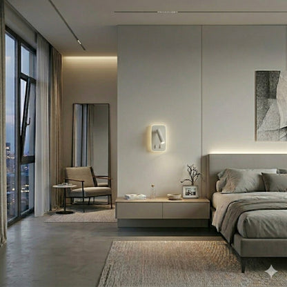 Portátil led de pared con SPOT móvil, DOBLE LUZ