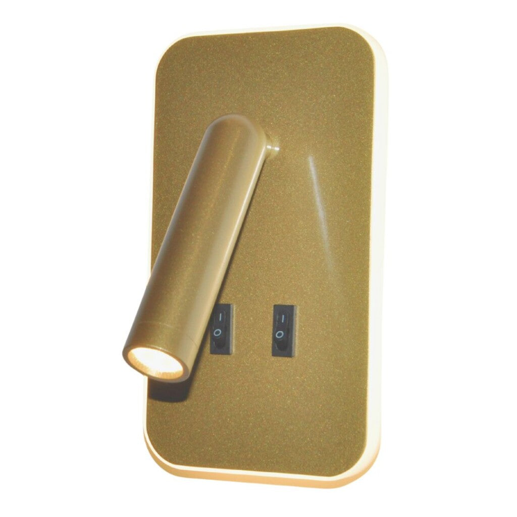 Portátil led de pared con SPOT móvil, DOBLE LUZ