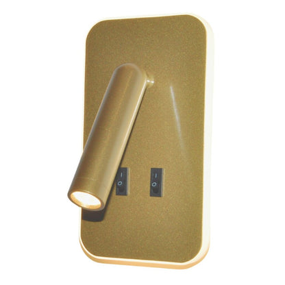 Portátil led de pared con SPOT móvil, DOBLE LUZ