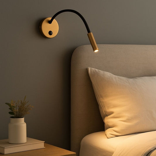 Portátil led de pared con SPOT móvil y brazo flexible