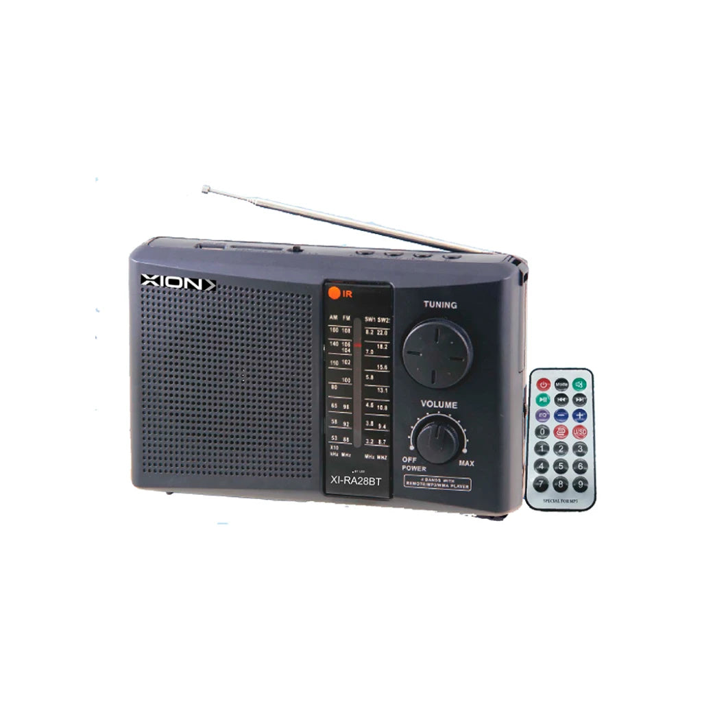 radio portátil am/fm recargable xion