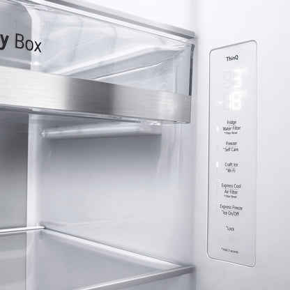 Refrigerador LG inverter InstaView 674L GS66SXSC