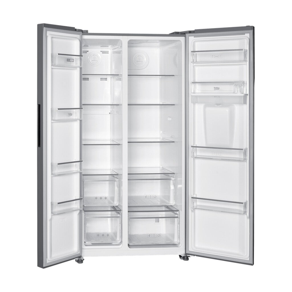 Refrigerador ProSmart™ Inverter Inox Side by side Beko 532L GNO5322WDXPN
