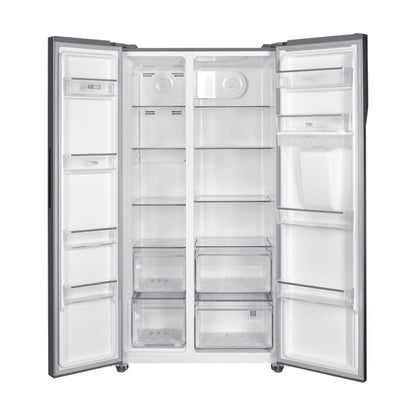 Refrigerador ProSmart™ Inverter Inox Side by side Beko 532L GNO5322WDXPN