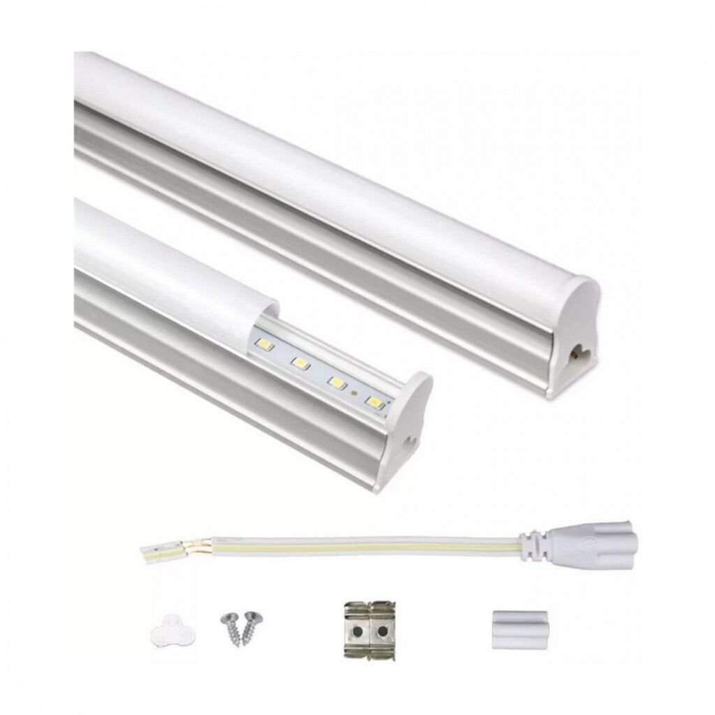 Regleta Led 120cm T5 fina - 18w con llave